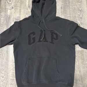 GAP Men's Charcoal Hoodie Sweater